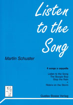 Listen to the Song SATB 4 Songs