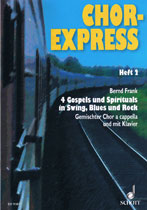 Chor Express Heft 2 - 4 Gospels und Spirituals