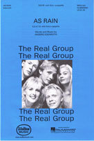 As Rain  SSATB (Real Group)