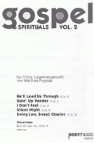 Gospels & Spirituals SATB Vol.2 M. Pogoda