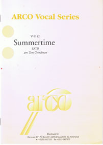 Summertime SATB (Grondman)