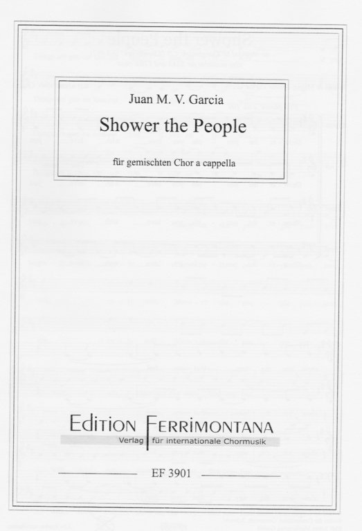 Shower the People James Taylor arr. J. Garcia SATB