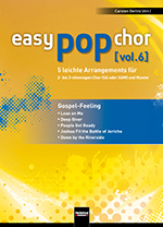 Easy Pop Chor Vol. 6 SA(M) Gospelfeeling